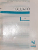 Denis Bedard Sonate for Flute and Piano