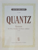 Quantz Konzert for Flute, Strings and Basso Continuo