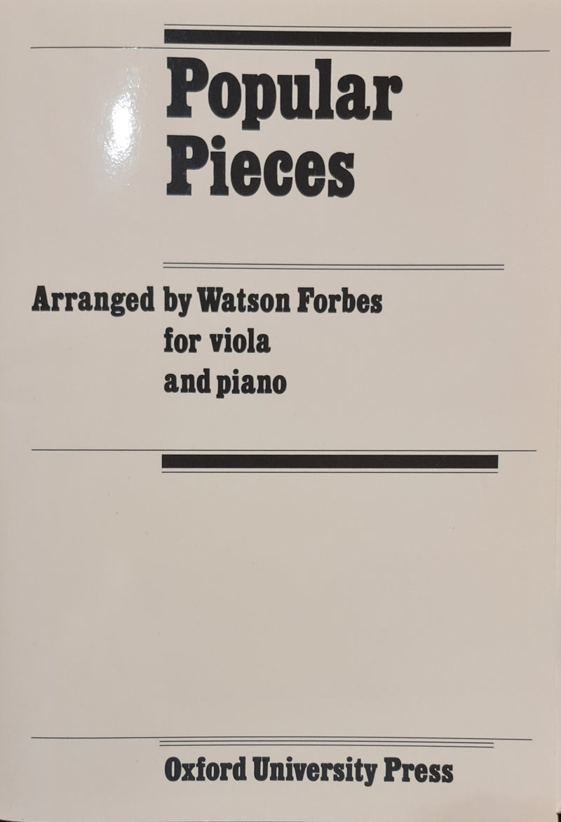 Popular Pieces (for Viola and Piano)