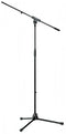 K & M - Microphone Boom Stand - One Piece Boom Stand With Die Cast Base