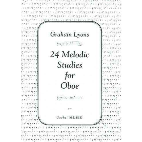 24 Melodic Studies for Oboe