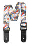 Floral Terylen Ukulele Strap