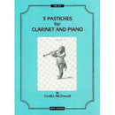3 Pastiches For Clarinet and Piano - McDowall