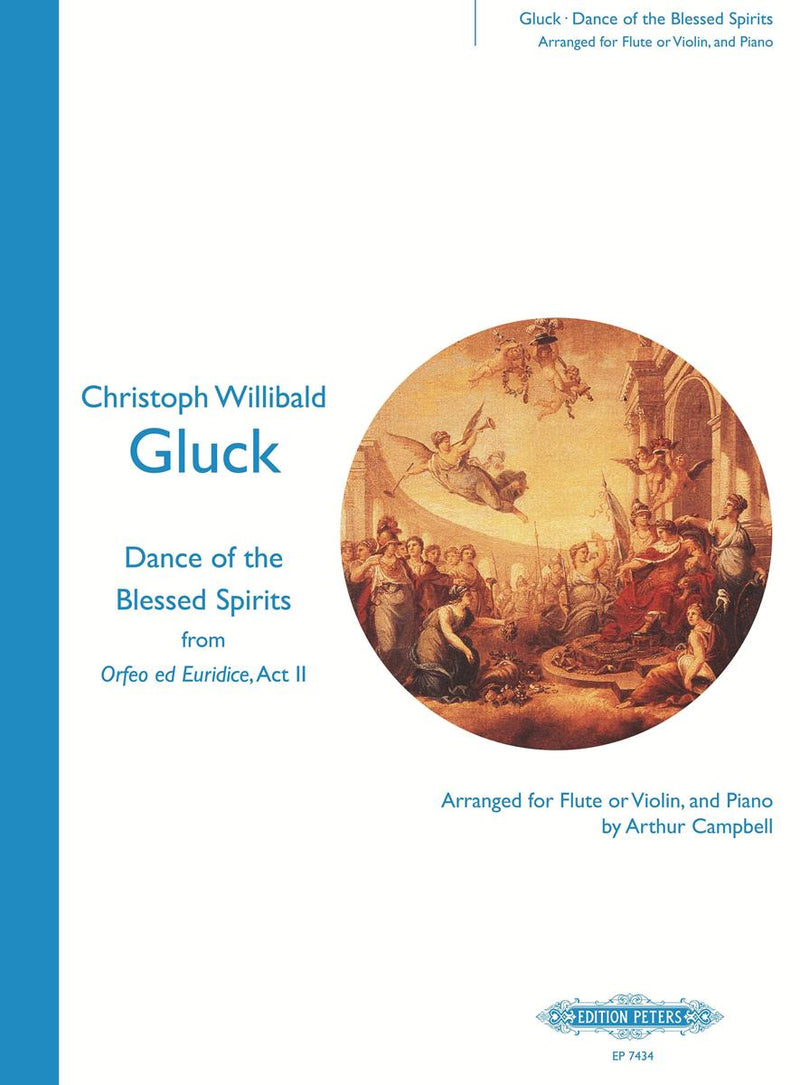 Christoph Willibald Gluck Dance of the Blessed Spirits (for Flute or Violin and Piano)