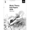 ABRSM Music Theory Papers from 2016 Grade 3