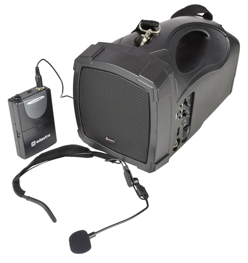 Adastra - Handheld PA System with Neckband Mic and Bluetooth