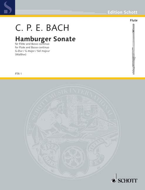 Bach Hamburger Sonate for Flute