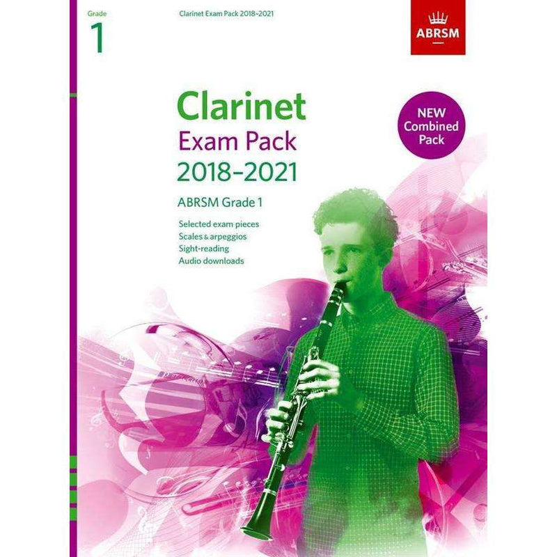ABRSM Clarinet Exam Pack 2018 to 2021 Grade 1