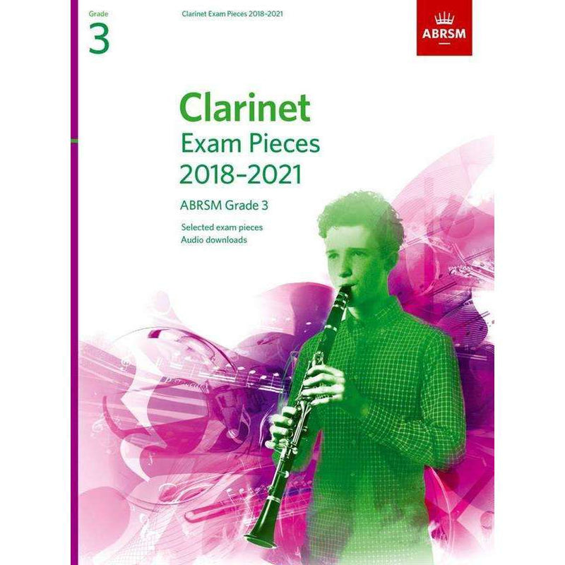 ABRSM Clarinet Exam Pieces 2018 to 2021 Grade 3