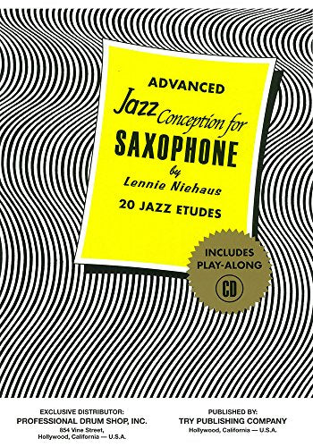 Advanced Jazz Conception for Saxophone - Lennie Niehaus