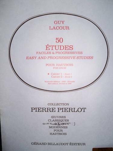 Guy Lacour - 50 Etudes Faciles & Progressives