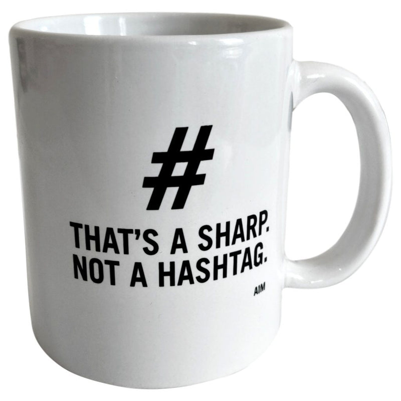 That's A Sharp Not a Hashtag Mug