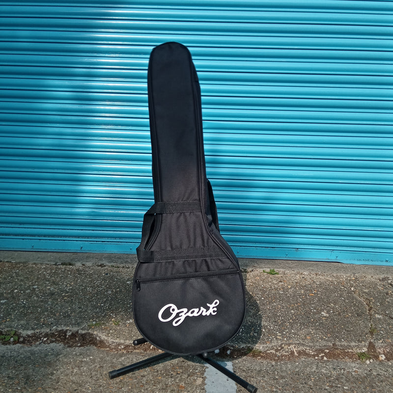 Ozark 5 string Banjo including padded gig bag