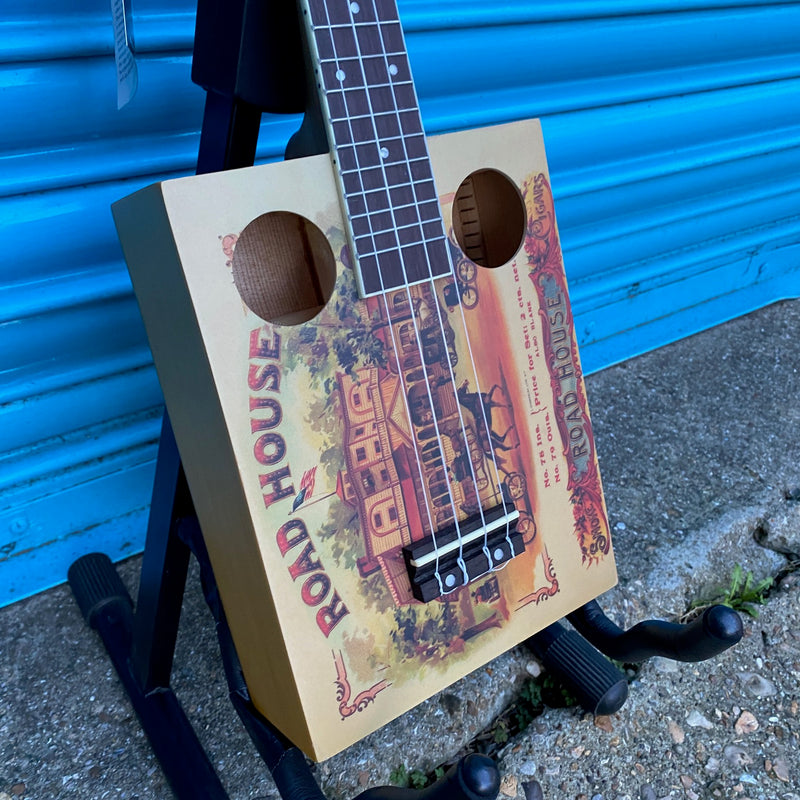 Eddy Finn EF-CGBX-1 Roadhouse Cigarbox Ukulele