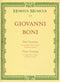 Giovanni Boni Three Sonatas (for Flute and Basso Continuo)