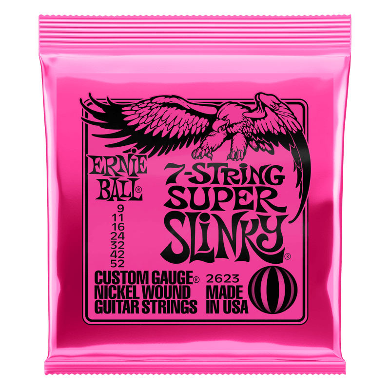 Ernie Ball Super Slinky Electric 7 String Set