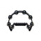 On-Stage Half Moon Tambourine (Black)