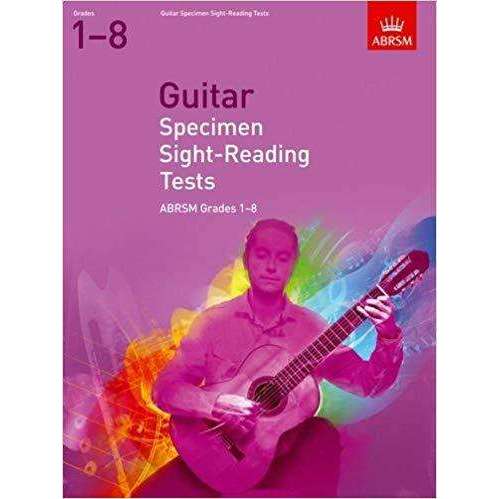 ABRSM - Guitar Specimen Sight-Reading Tests (Grade 1 - 8)