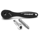 Ahead speed torque ratchet with drum key and Phillips screw driver