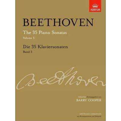 Beethoven The 35 Piano Sonatas Volume 3 - Die 35 Klaviersonaten Band 3 (incl. CD)