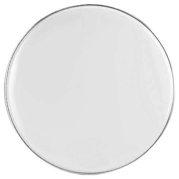 Custom Percussion White Resonant Bass Drum Head With 55mm Control Ring