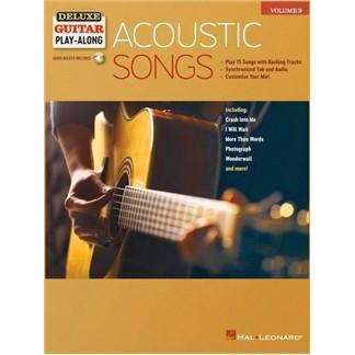 Deluxe Guitar Play-Along: Acoustic Songs (Vol. 3) (incl. CD)