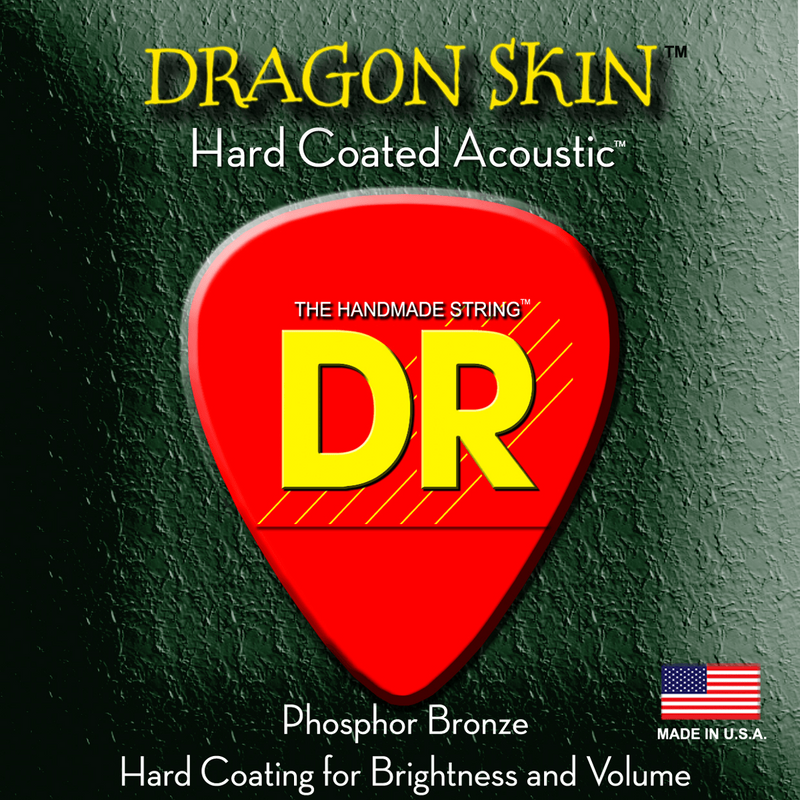 DR Strings Dragon Skin Acoustic Medium 2 Pk