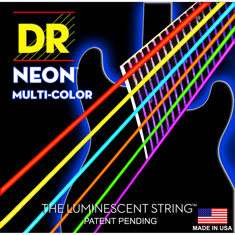 DR Strings Neon Multi-Colour Electric Light