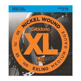 D’Addario bass guitar strings nickel wound medium gauge 50-105