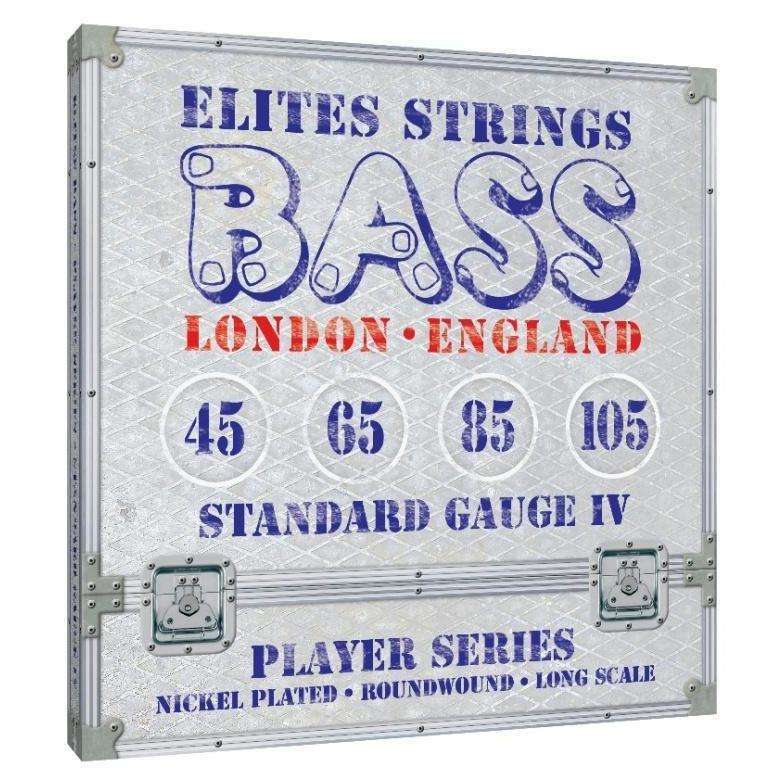 Elites Bass Strings Set Nickel Plated Roundwound