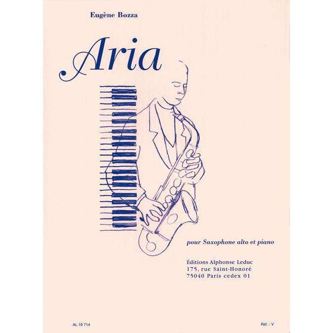 Eugene Bozza Aria for Alto Saxophone & Piano