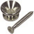 Guitar Tech   GT914 End Pins with Screw. Chrome. Packet of 24