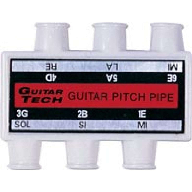 Guitar Tech  Pitchpipe/Tuning Fork 22 Plastic E,B,G,D,A,E. Inc. Case.