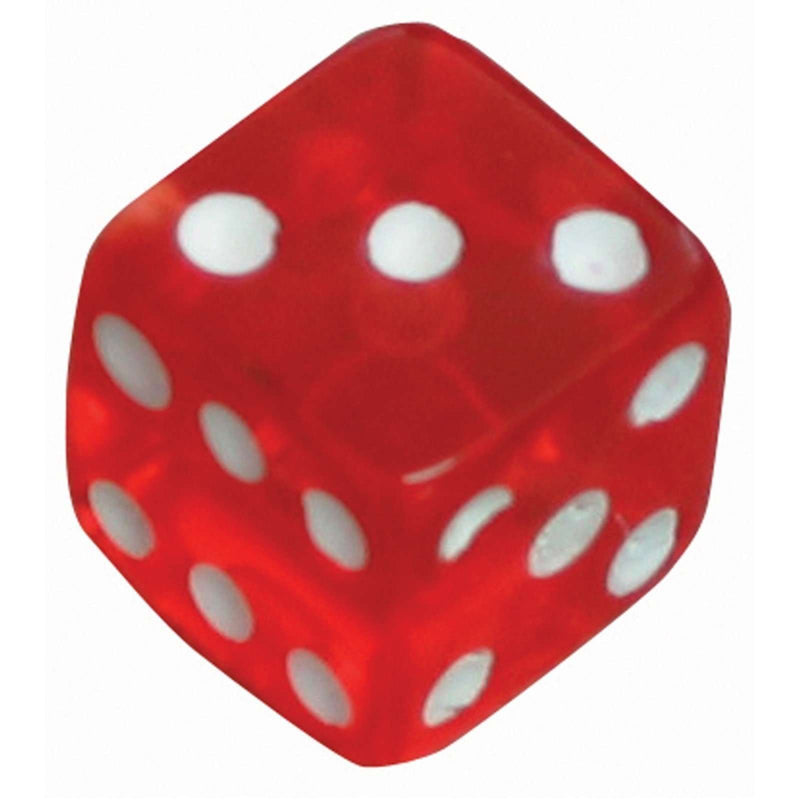 Guitar Tech Dice Knob  GT560 Red/White Spot. 1 Vol/2 Tone