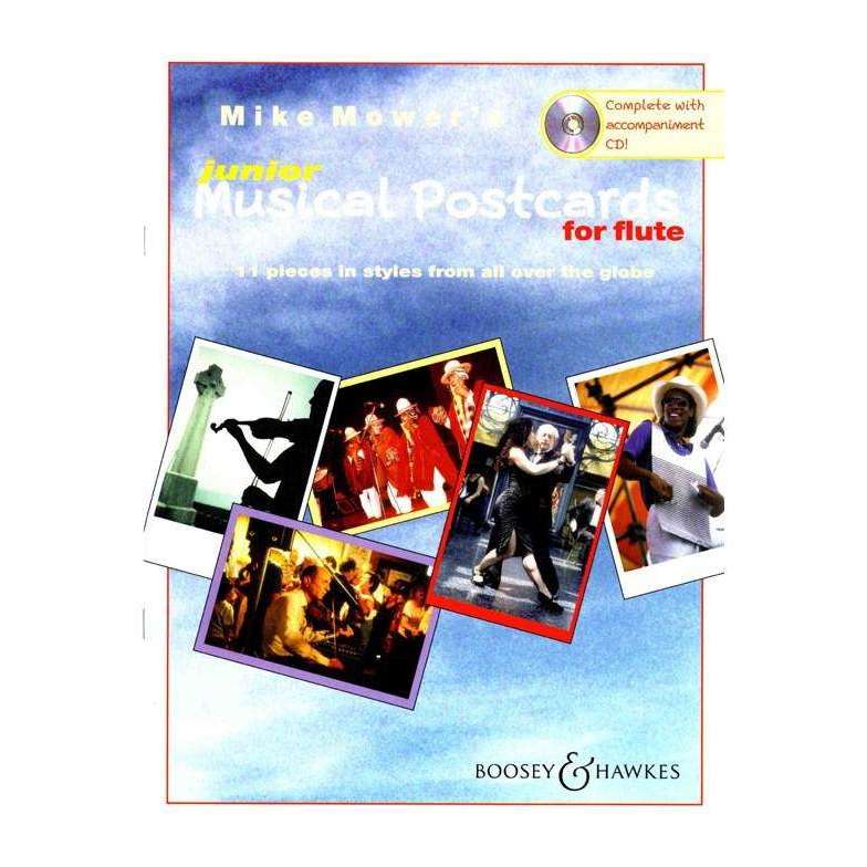 Junior Musical Postcards for Flute (incl. CD)