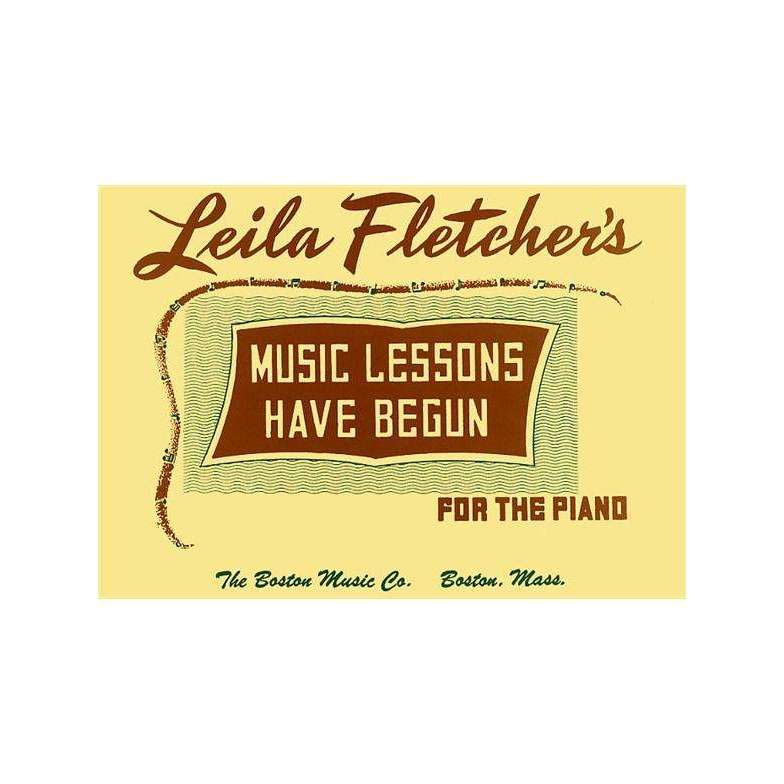 Leila Fletcher's Music Lessons Have Begun