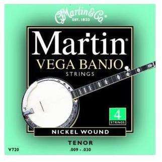 Martin Vega Tenor Banjo Nickel Wound String Set
