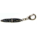 Mini Key Ring Pen Notes White On Black