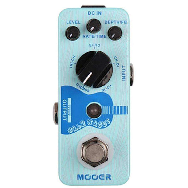 Mooer 'Baby Water' Acoustic Delay and Chorus Pedal