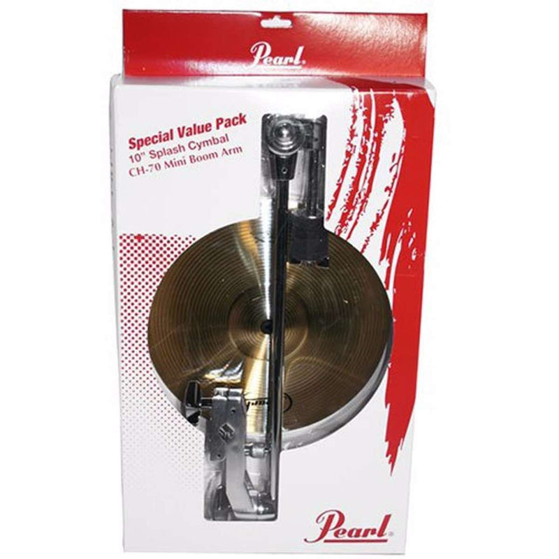 Pearl CH-70 10" Splash Cymbal with Mini Boom & clamp