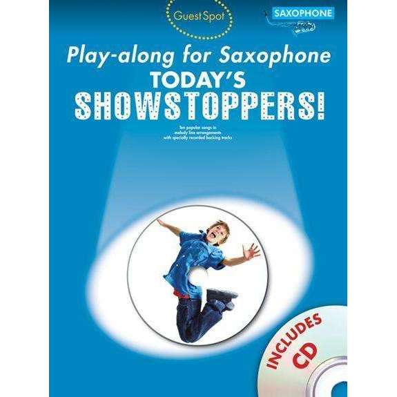 Play-Along For Saxophone Today's Showstoppers!
