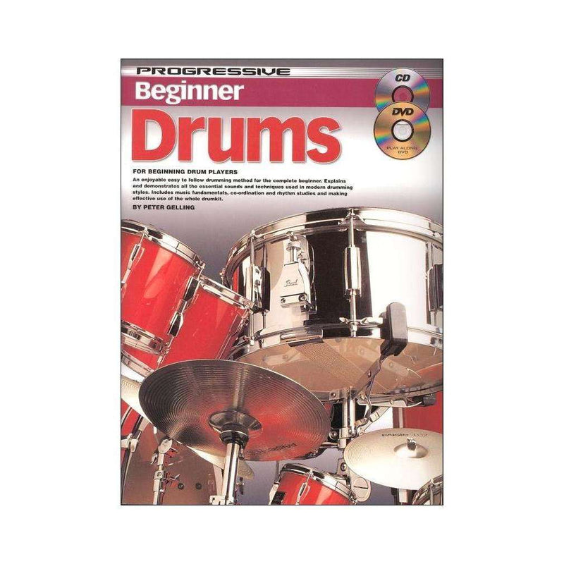 Progressive 'Beginner' Drums (incl. CD & DVD)