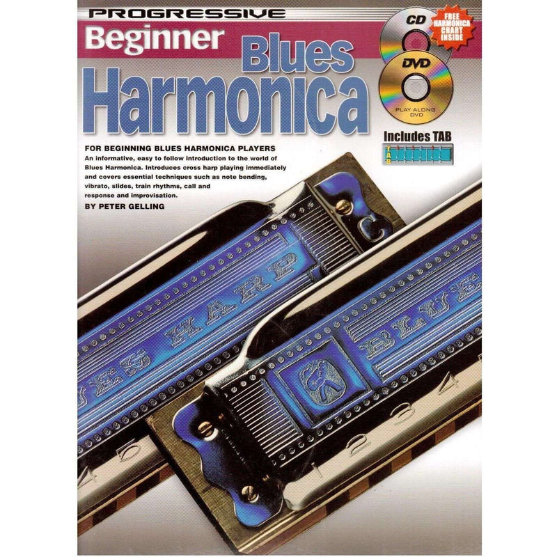 Progressive Beginner Blues Harmonica