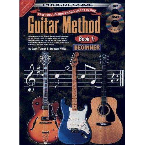 Progressive Guitar Method Book 1 (Incl. CD & DVD)