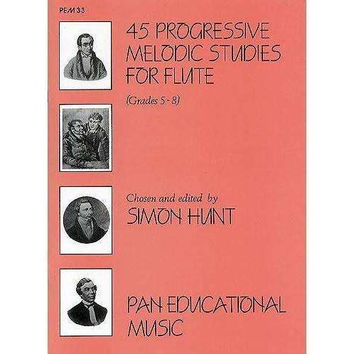 Progressive Melodic Studies for Flute Series