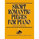Short Romantic Pieces For Piano Series