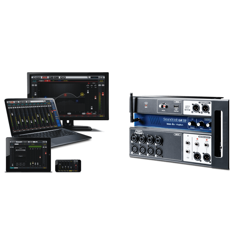 Soundcraft Ui12 Digital Mixer/Stage Box