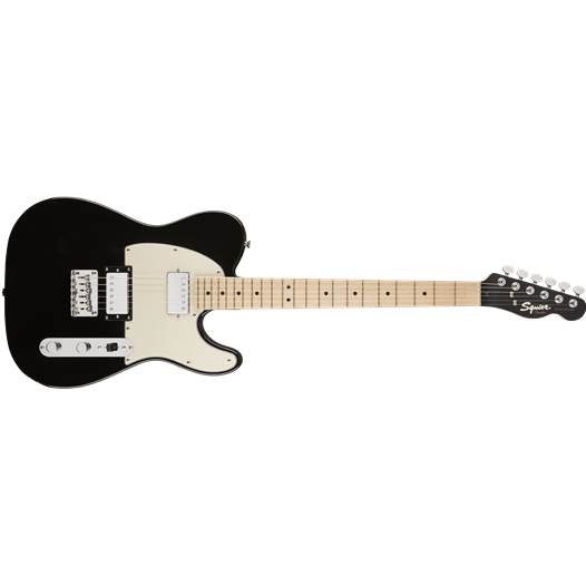 Squier by Fender Contemporary Telecaster HH, Maple Fingerboard, Black Metallic