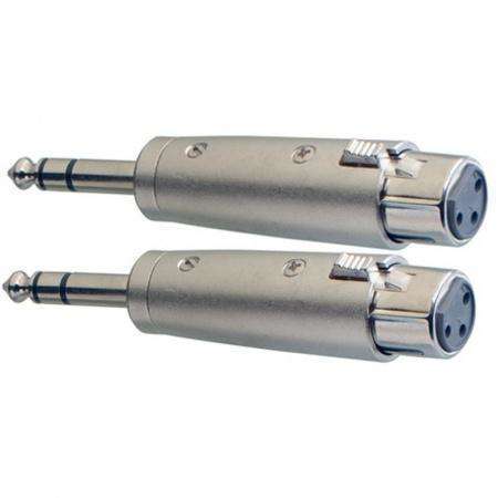 Stagg - 2 x XLR (Female) to Stereo Jack (Male) Adapter