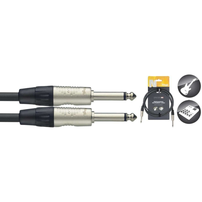 Stagg N Series 6.3mm Jack to 6.3mm Jack Cable
